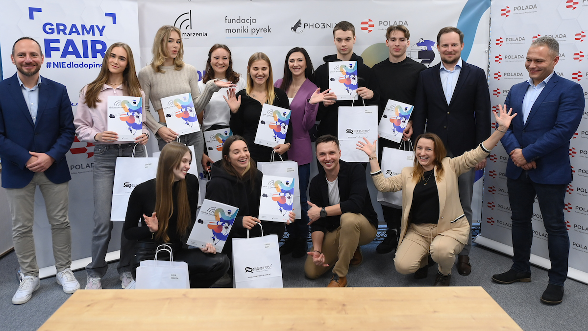 razem dla czystego sportu – spotkanie ze stypendystami